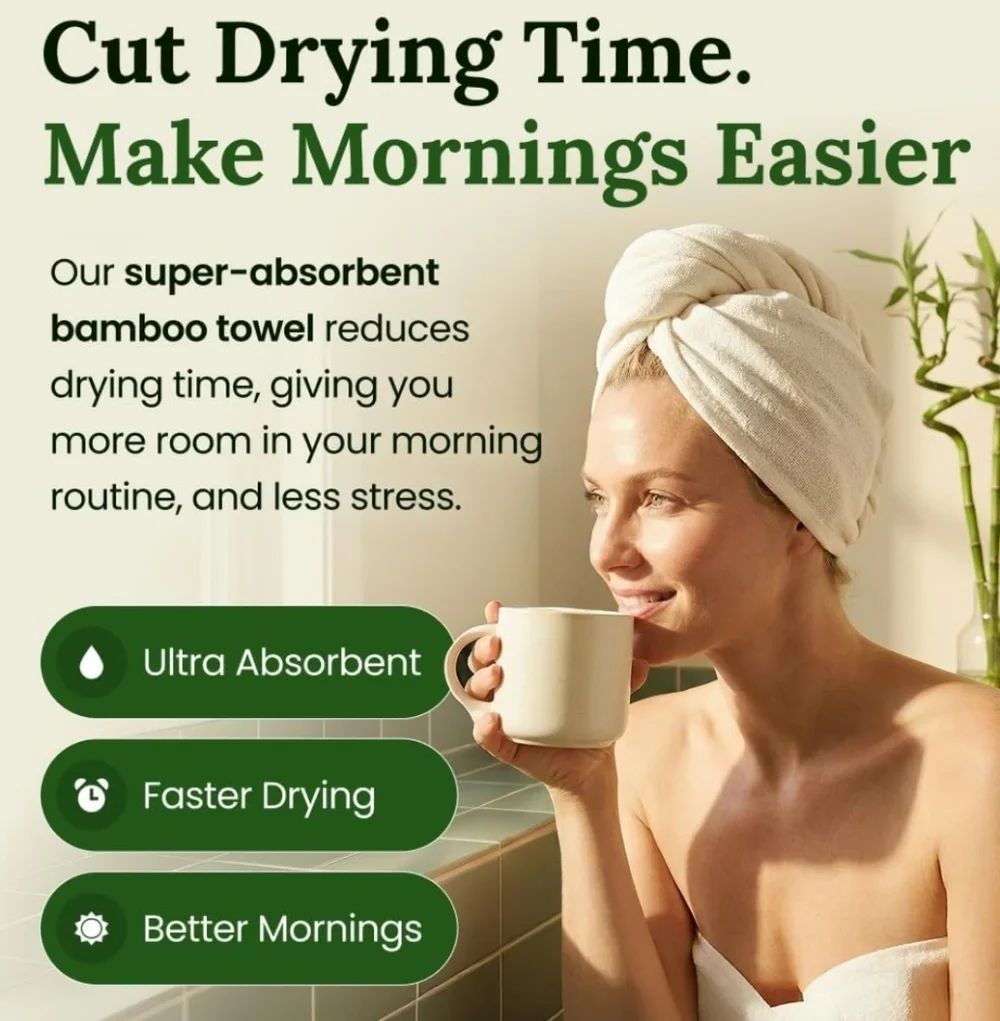 Hair Towel Wrap for Women